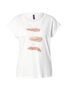 VERO MODA Shirts 'VMJEANI'  beige / guld / hvid