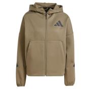 ADIDAS SPORTSWEAR Sportssweatjakke 'Z.N.E'  oliven / sort