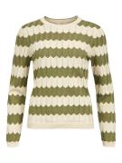 OBJECT Pullover 'OBJebba'  lysebeige / oliven