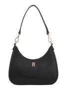 TOMMY HILFIGER Skuldertaske  guld / sort