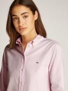 Tommy Jeans Bluse  lys pink / hvid