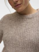 VERO MODA Pullover 'VMAwsome'  taupe