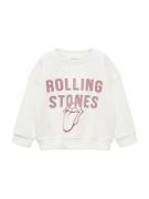 MANGO KIDS Sweatshirt 'RLENGUI'  magenta / gammelrosa / offwhite