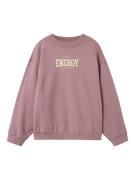 NAME IT Sweatshirt 'NKFBOIDA'  creme / lysviolet