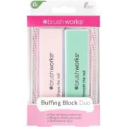 Brushworks Nail Buffing Block Pastel