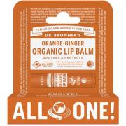 Dr. Bronner's Orange-Ginger Organic Lip Balm 4 g