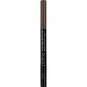 IsaDora Sculpting Brow Pen Waterproof With Brush 80 Dark Brown