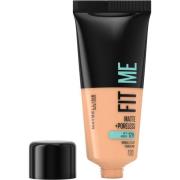 Maybelline New York Fit Me Matte + Poreless Foundation 120 Classi