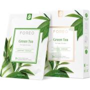 FOREO   Farm To Face Green Tea Sheet Mask