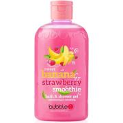 BubbleT Banana & Strawberry Smoothie Bath & Shower Gel  500 ml
