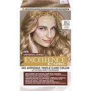 Loreal Paris Excellence  Universal Nudes Light Blonde 8U