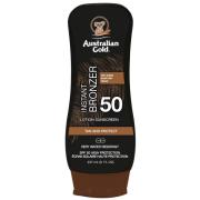 Australian Gold SPF50 Lotion With Bronzer 237 ml