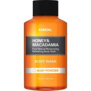 Kundal Honey & Macadamia Pure Body Wash Baby Powder 100 ml