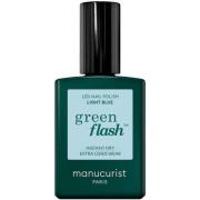 Manucurist Green Flash Gel Polish Light Blue