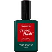 Manucurist Green Flash Gel Polish Pomegranate