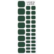 Love'n Layer   Solid Toe Layers Forest Green