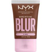 NYX PROFESSIONAL MAKEUP Bare With Me Blur Tint Foundation 21 Rich
