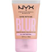 NYX PROFESSIONAL MAKEUP Bare With Me Blur Tint Foundation 04 Ligh