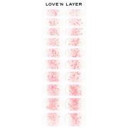 Love'n Layer Love Note Funky Sparkle Pink