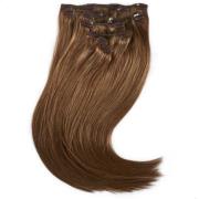 Rapunzel of Sweden Clip-on set 7 pieces 40 cm 5.4 Copper Brown