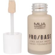 MUA Makeup Academy Pro Base Long Wear Matte Finish Foundation 110