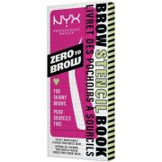 NYX PROFESSIONAL MAKEUP Zero to Brow Stencil Skinny Brows