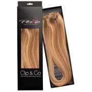 Poze Hairextensions Poze Clip&Go Löshår Äkta 8B/11G Whipped Cream