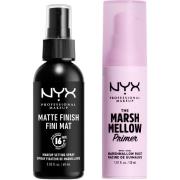NYX PROFESSIONAL MAKEUP Prep & Set Duo - Setting Spray Matte Fini