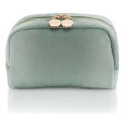 LULU'S ACCESSORIES Cosmetic Bag Velvet Mint