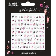 Le Mini Macaron Nail Art Stickers Gothic Girl
