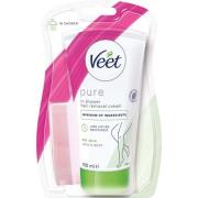 Veet Pure In Shower Hair Removal Cream Dry Skin Legs & Body 150 m