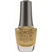 Morgan Taylor Nail Lacquer Glitter & Gold