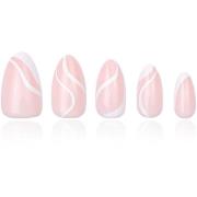 DUFFBEAUTY Instant Pro Press-On Manicure Milky Swirl