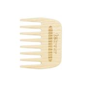 Tek Small Wide-Tooth Comb in Natural Wood