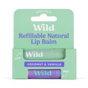 Wild Lip Balm Sage case Coconut & Vanilla