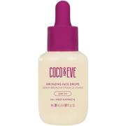 Coco & Eve Bronzing Face Drops Dark Tan