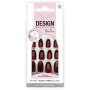 Depend Design Selection Bordeaux Red Medium Oval