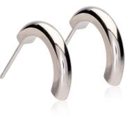 Blomdahl Natural Titanium Penda Round Curved 15 mm