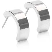 Blomdahl Natural Titanium Penda Plain Grand Curved 15 mm