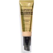 Revolution Beauty London Superfix Grip Superglow Primer Gold 24 m