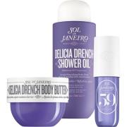 Sol De Janeiro Delicia Drench Bundle Shower Oil 385 Body Butter 7