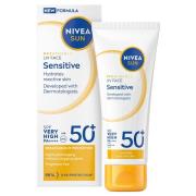 NIVEA SUN UV Face Sensitive Cream SPF 50+ 40 ml