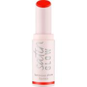 essence Satin Glow Luminous Shine Lipstick 07 Coral It A Day
