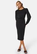 BUBBLEROOM Besa rib dress Black XS