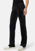 Juicy Couture Del Ray Classic Velour Pant Black S