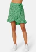 BUBBLEROOM Ida skirt Green / Patterned 50