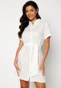 Bubbleroom Care Alyssa Linen dress Offwhite 46