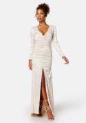 Bubbleroom Occasion Hyntecia Satin Gown Champagne 44