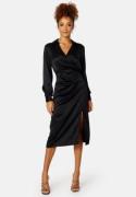 VERO MODA Kleo LS Calf Shirt Dress Black XS