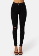 Dr. Denim Lexy Black Ripped Knees XL